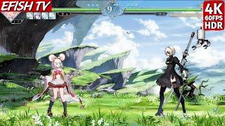 New fighter arrived! Vikala vs 2B (Hardest AI) - Granblue Fantasy Versus: Rising