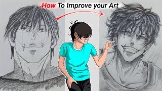 How to improve your Art skills || Anime drawing for beginners.