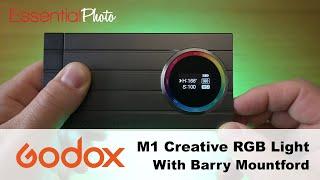 Godox M1 Mini Creative RGB Light  - With Barry Mountford