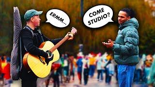 Inviting An INSANE Street Performer To My Studio To Make Beats!