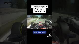 Max Verstappen Onboards 2013-2024