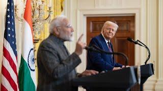 President Trump Hosts a Press Conference with Prime Minister Narendra Modi