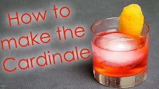 How to make a Cardinale cocktail