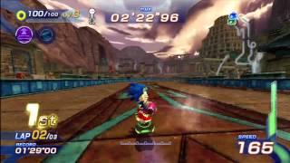 Sonic Free Riders: Magma Rift (Expert / Xbox Live) [1080 HD]