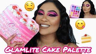 GLAMLITE CAKE PALETTE | REVIEW | SWATCHES | TUTORIAL