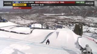 X Games Aspen 2013: Shaun White Men's Snowboard Slopestyle Final