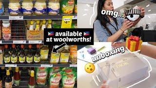 living in australia | filipino products at woolworths + unexpected gifts (may pa dior?! )