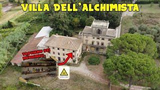 TROVIAMO DI TUTTO NELLA VILLA ABBANDONATA DELL'ALCHIMISTA - URBEX ITALIA