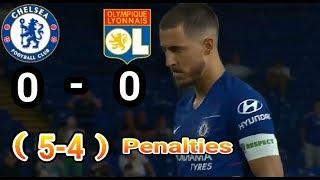 Chelsea VS Lyon ( 0-0 )    Penalties 5-4.  2018