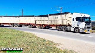 Australian Scania Road Train Compilation #1