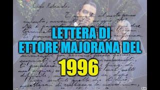 LETTERA DI ETTORE MAJORANA A ROLANDO PELIZZA1996