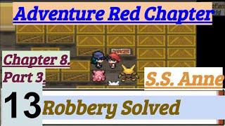 Pokemon Adventure Red Chapter #13 PokeFan Solved S.S. Anne Robbery & Evolution Of Poliwhirl