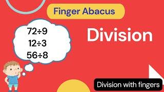 Finger Abacus/ Learn division with finger / Maths with Fingers /Rajni Ki Pathsala