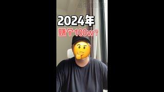 2024年赚个100w？