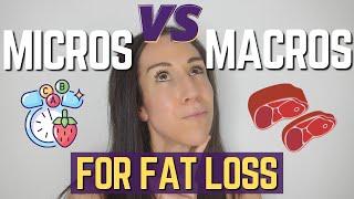 MICRONUTRIENTS and MACRONUTRIENTS for FAT LOSS EXPLAINED