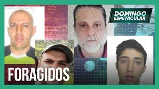 Veja quem são os quatro homens mais procurados pela polícia de São Paulo