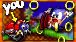 Sonic, but you are a Motobug! - Funny Sonic 1 Rom Hack