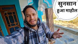 घर का माहौल हुआ सुनसान || Pahadi Lifestyle Vlog || Pahadi Biker || Alok Rana