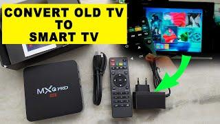 Convert Old TV To Smart TV - Android TV Box Setup Old TV