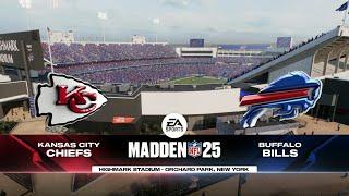 Madden 25 - Kansas City Chiefs @ Buffalo Bills - Week 11