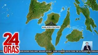 Kanlaon Volcano, nagbuga ng 5,000m na plume | 24 Oras