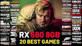 RX 580 8GB - 60 Best Games Test High Setting 1080p