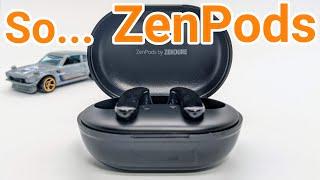 Zendure ZenPods ANC earbuds! Comfortable & workout ready | Outdoor Mic Quality #MicSeries