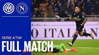 FULL MATCH | INTER vs NAPOLI | 2021/22 SERIE A TIM - MATCHDAY 13 