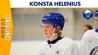 "It's Been Unbelievable" | Konsta Helenius After Day Two of Development Camp | Buffalo Sabres