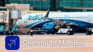 Chennai to Mumbai flight | Indigo A321 Trip Report