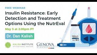 Insulin Resistance: Early Detection and Treatment Options Using the NutrEval