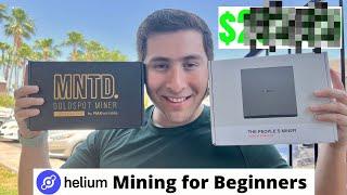I Tried Crypto Mining! How Much Money I Made (Helium Mining)