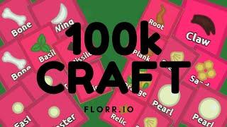 My biggest craft! 100k craft - Florr.io