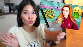 ich verbessere den "BUBBLE TEA Fail" von Anni the Duck (mit Experten)