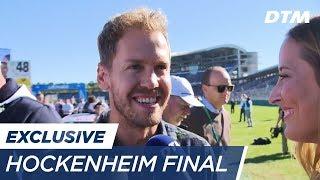 Sebastian Vettel visits the DTM Final - DTM Hockenheim Final 2017