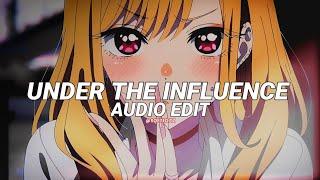 under the influence - chris brown [edit audio]