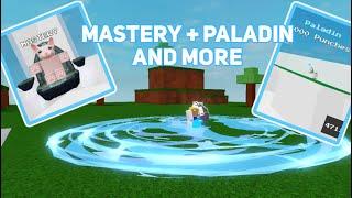 Mastery + Paladin and more Ability Wars (Roblox)