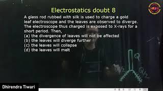 Electrostatics Charging-Discharging I Dhirendra Tiwari | Board | JEE | NEET | Soliton Academy