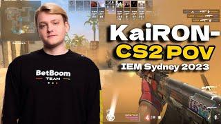 CS2 POV BetBoom KaiR0N- (28/22) vs Vitality (Mirage) IEM Sydney 2023