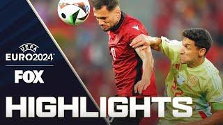 Albania vs. Spain Highlights | UEFA Euro 2024