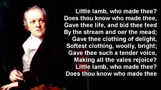 The Lamb by William Blake with original music