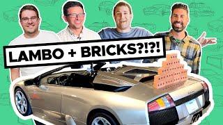Lamborghini Murciélago Challenge: Who Can Drive Without Knocking Over Bricks?