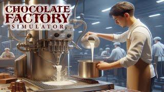 Ich produziere SCHOKOLADENTAFELN, die per ZEPPELIN verschickt werden | Chocolate Factory Simulator 