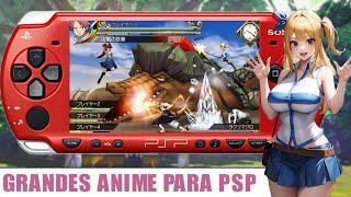 Los mejores juegos anime en PSP #psp #anime #juegospsp