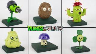 ESCULPIENDO a PLANTAS (Plants vs. Zombies) de Plastilina #2 - PVZ