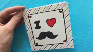  Fathers day cards  Paperwork easy  5 minute crafts fathers day gifts