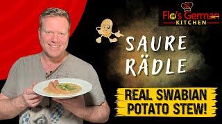 I bet you don't know this German Recipe! Saure Rädle: The Authentic Swabian Potato Stew. It's juicy!