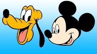 Disney and friends cartoons - Mickey and Pluto