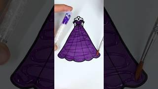 Purple Princess Bride  #glitter #glitterdress #colorfulcreativekids #princess #purple #color