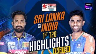 1st T20 | English | Highlights | India Tour Of Sri Lanka | 27th July 2024